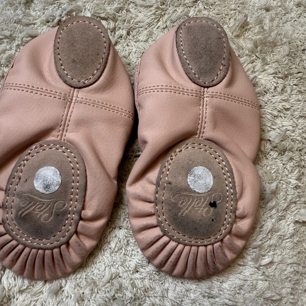 Stelle Size 9T Kids Blush Pink Dance Slippers